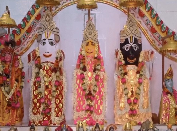 Bhandara of Aatika Prasad in Jagannath Temple of Rewa on 4th March