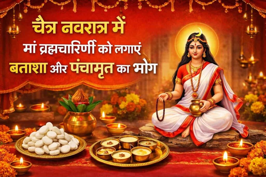 Chitra Navaratri Maa Brahmacharini Bhog