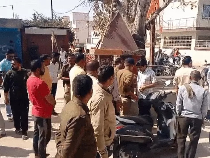 Vandalism in Hanuman temple in Chirhula Colony Rewa