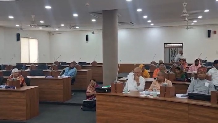 Big uproar in the budget meeting of Rewa Municipal Corporation