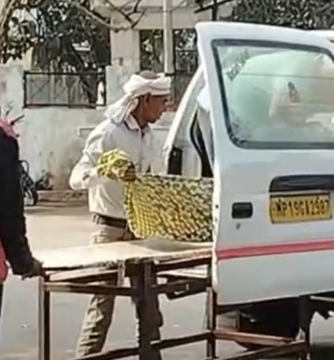 Owner and driver die on the spot after tractor-trolley overturns in Rewa