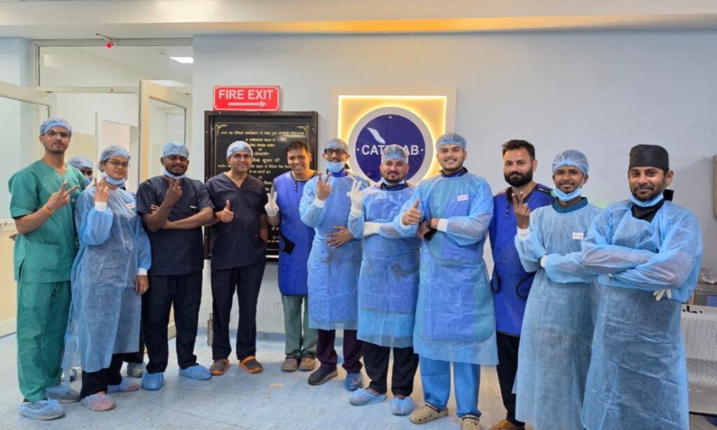 Vindhya's first pediatric cardiac procedure performed at Rewa Superspeciality Hospital