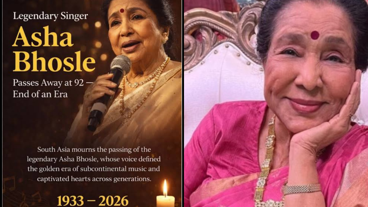 Asha Bhosle passes away at 92, music industry mourns
