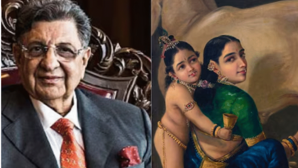 Cyrus Poonawalla bought Raja Ravi Varma's painting for ₹167 crore