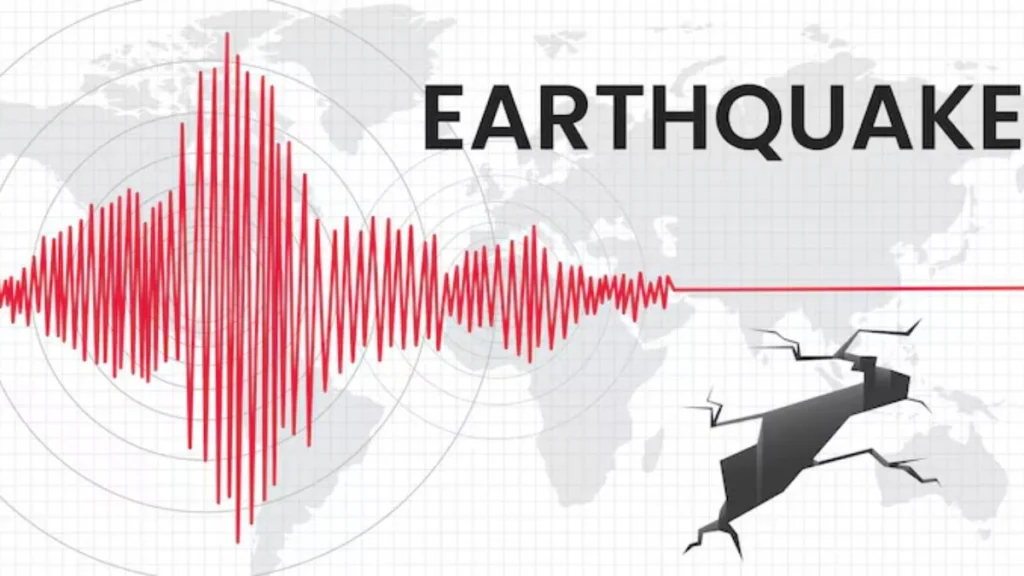 afghanistan earthquake epicenter map and people evacuated in delhi