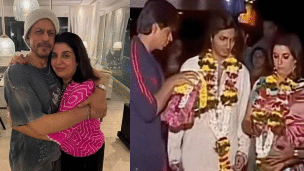 Farah Khan Wedding Viral Video: SRK performed a special ritual