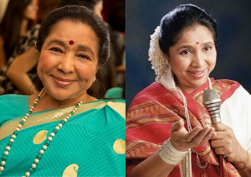 Legendary Indian singer Asha Bhosle passed away tribute image