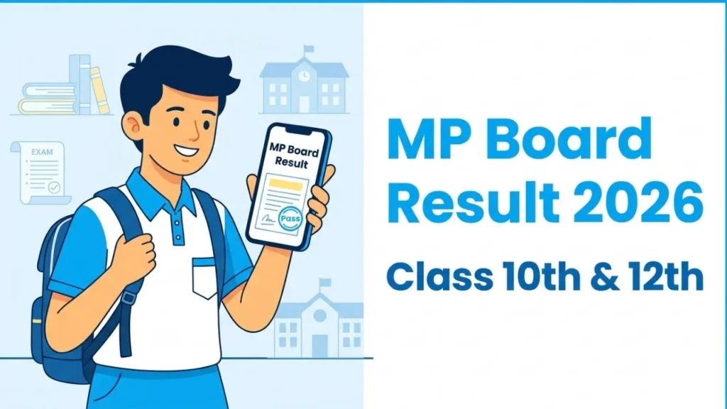 Students checking MP Board 10th Result 2026 on official website mpbse.nic.in