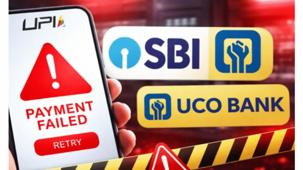 SBI UCO Payment Failure Disrupts Online SBI Services, Impacts UPI