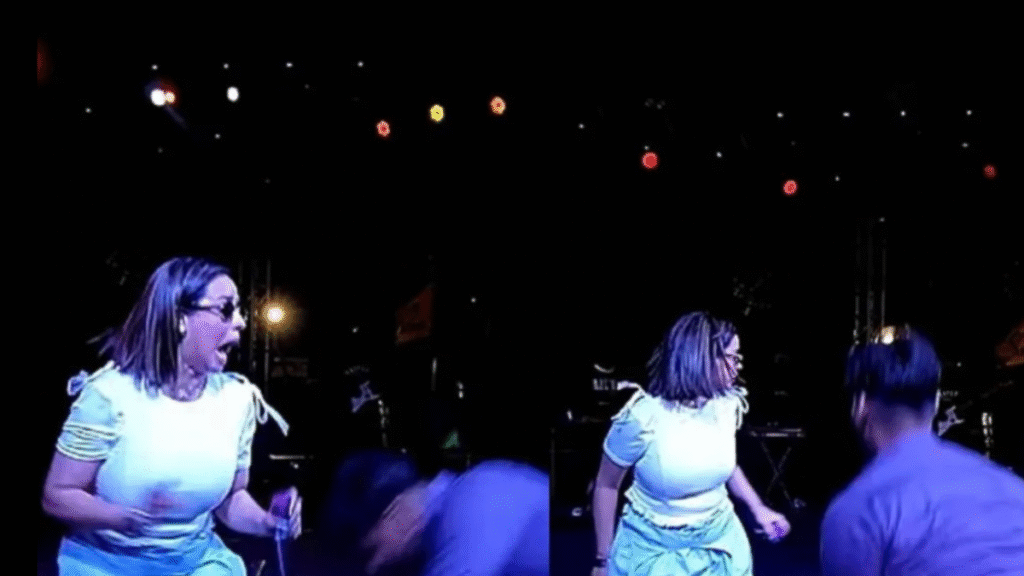 Sunanda Sharma Live Show: Fan storms stage, event cancelled