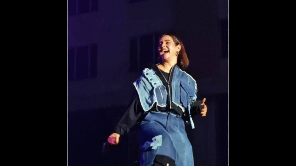 Sunanda Sharma Live Show: Fan storms stage, event cancelled