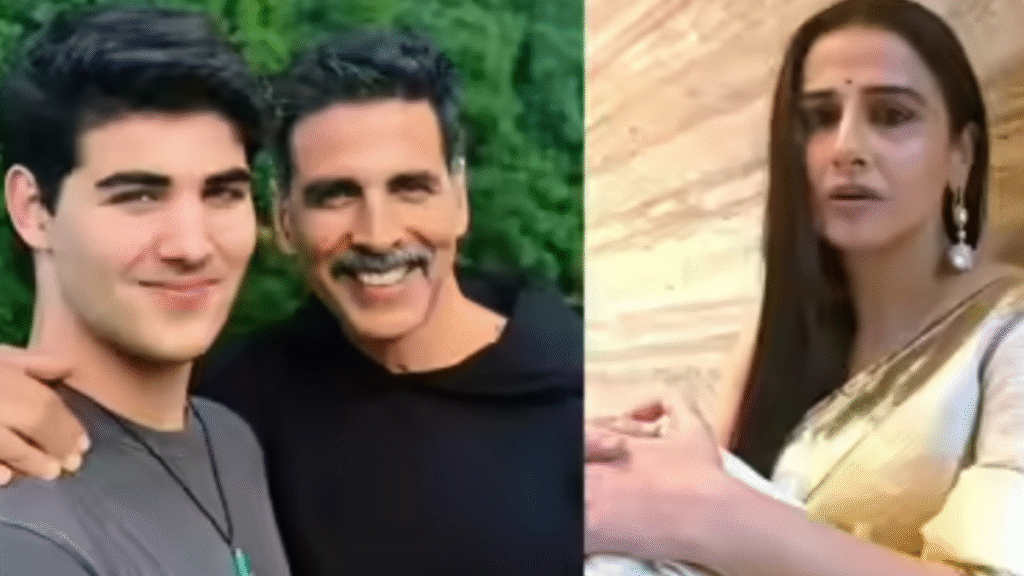 Why did Akshay Kumar's son Aarav stay away from Vidya Balan for 6 years?