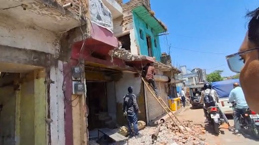 Uproar over widening of Amhiya Marg Rewa