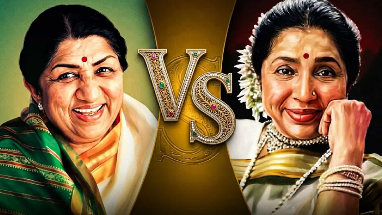 Asha Bhosle And lata's Two Souls of Music-One Devotion,Another Playfulness-