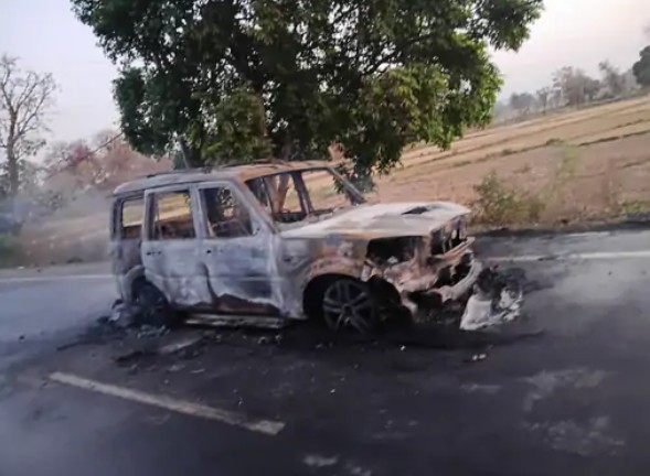 Moving Scorpio becomes a ball of fire