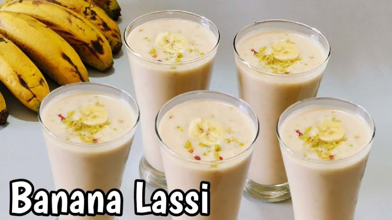 Banana Lassi Recipe In Hindi-