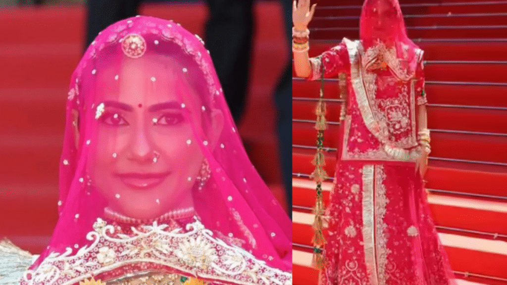 Cannes Look: Ruchi Gujjar arrived in veil, Cannes Fashion again in the news