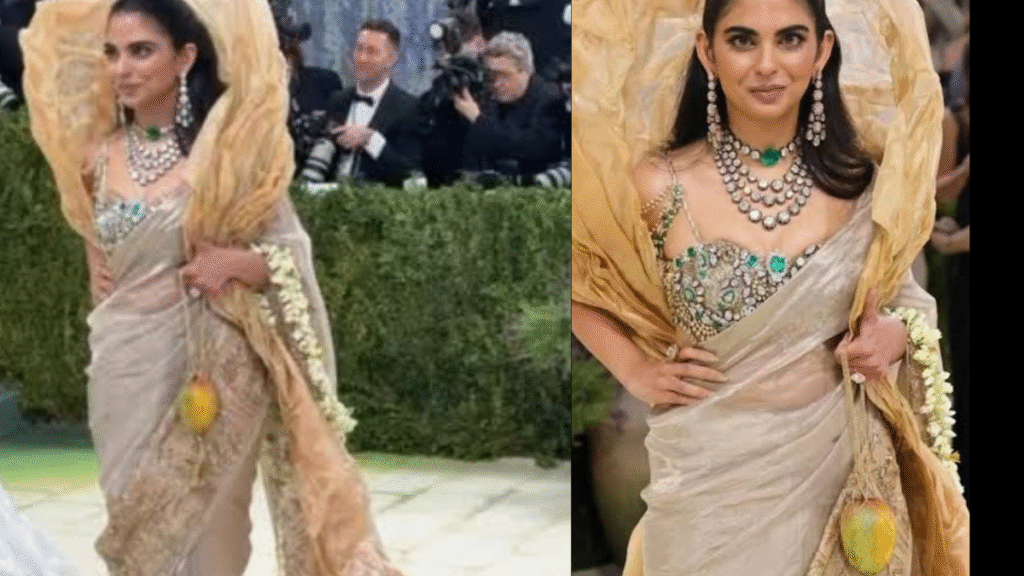 Isha Ambani Met Gala look: A fusion of Indian art and glamour