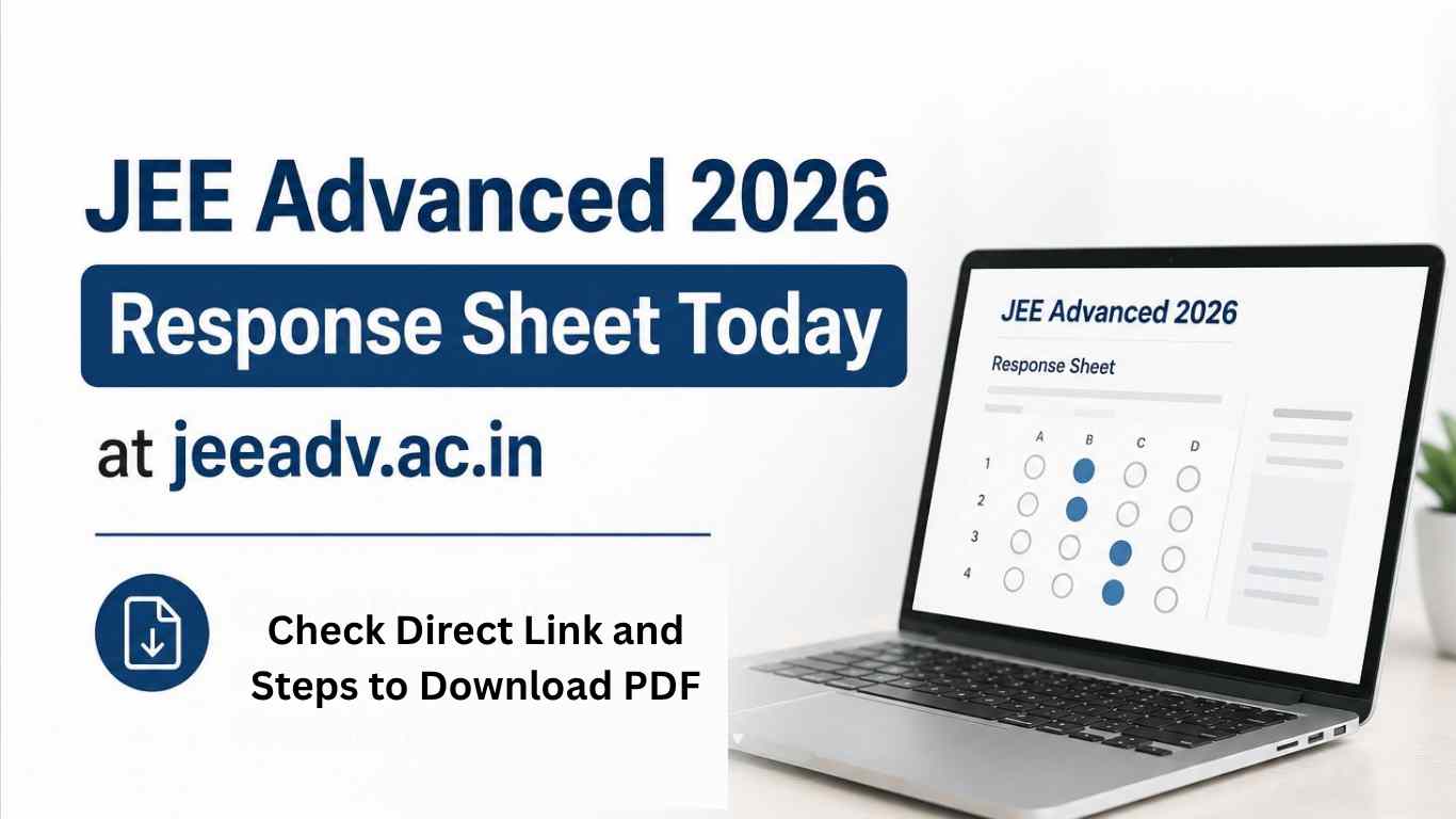 JEE Advanced 2026 Response Sheet Out