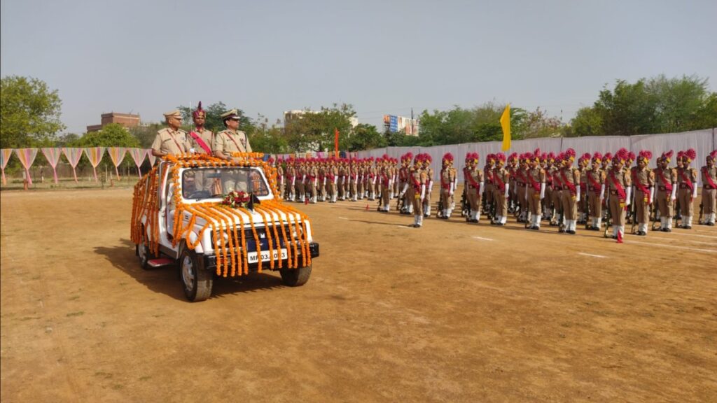 New constables took oath to serve the nation in a grand passing out ceremony at Rewa PTS.