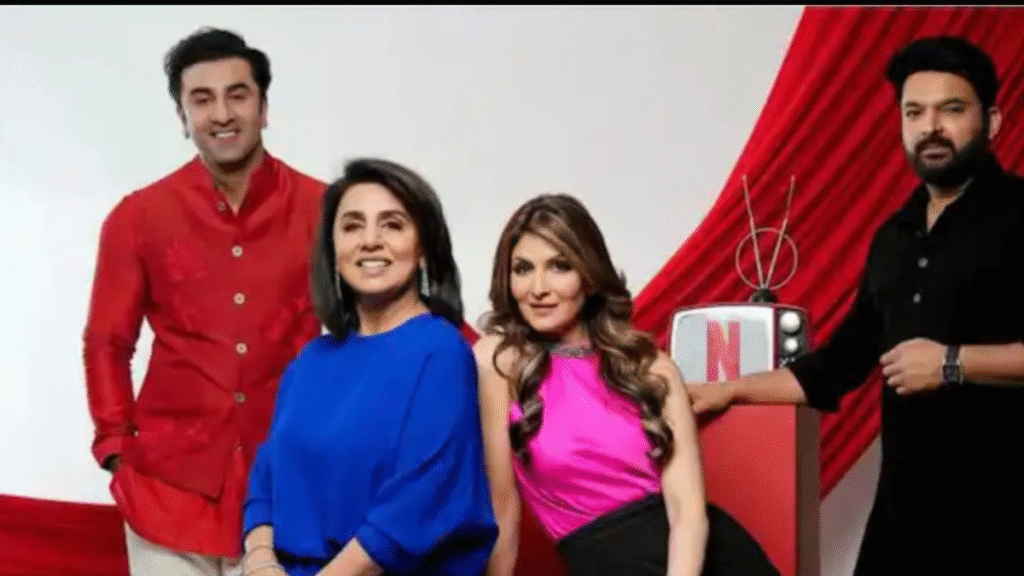 Ranbir Kapoor Concerned During Neetu Kapoor’s Film Shoot With Kapil Sharma