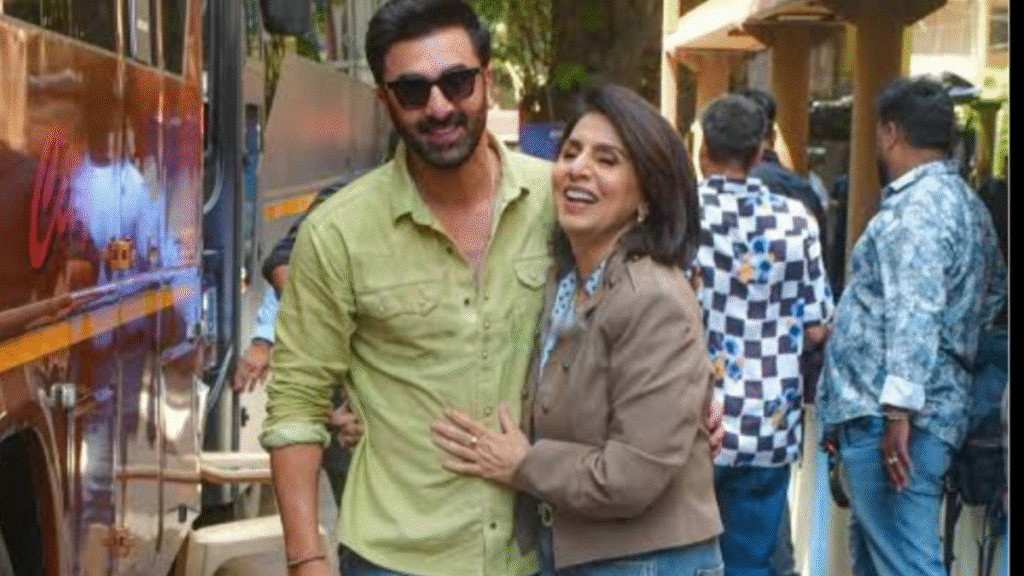 Ranbir Kapoor Concerned During Neetu Kapoor’s Film Shoot With Kapil Sharma