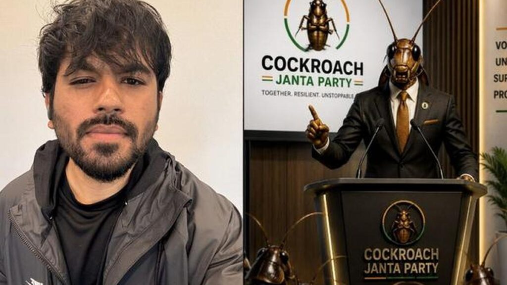 Rise of Cockroach Janta Party (CJP) in India