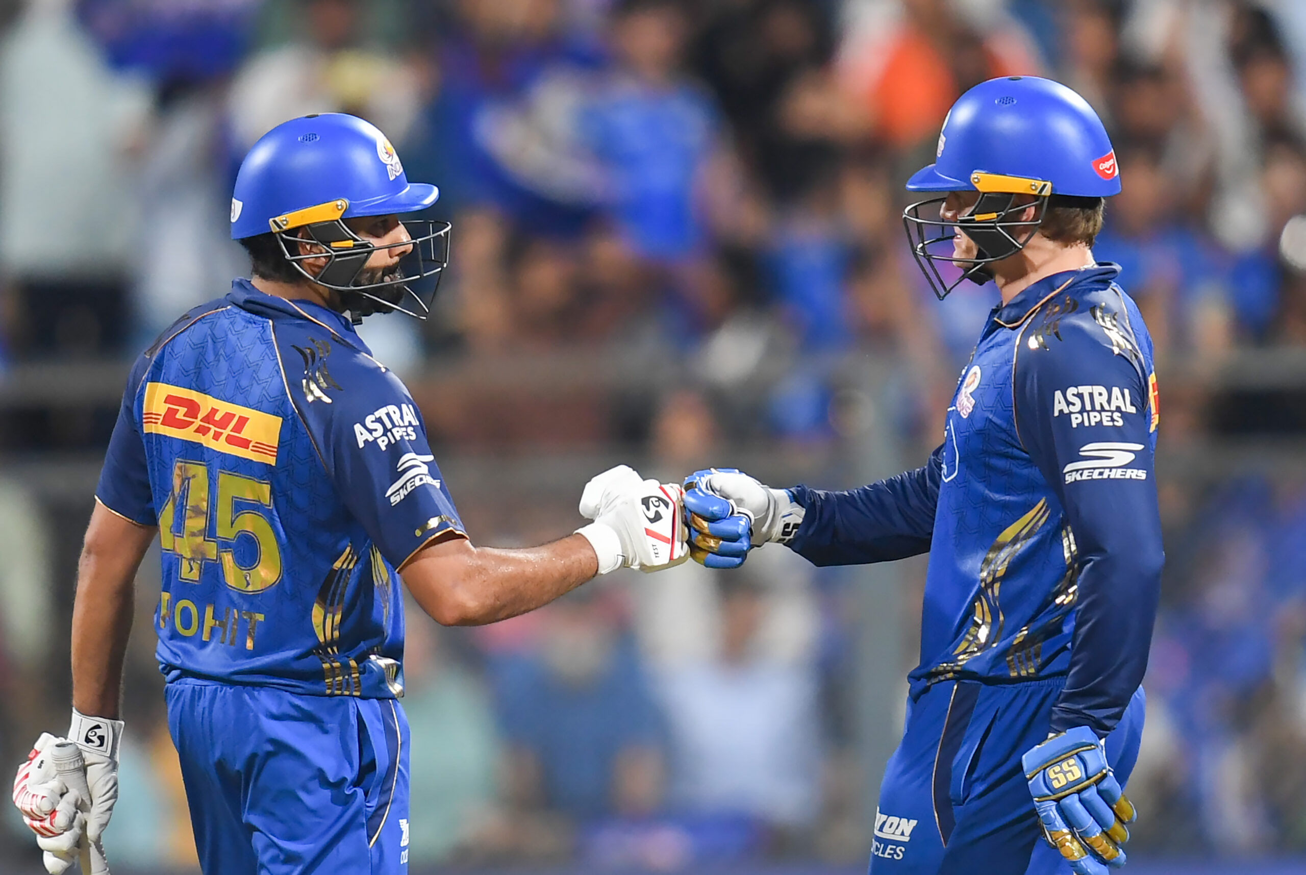 Rohit Sharma's match-winning comeback innings against Lucknow Super Giants in Mumbai.