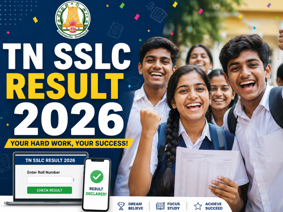 Students checking Tamil Nadu SSLC Result 2026 online after Class 10 result declaration