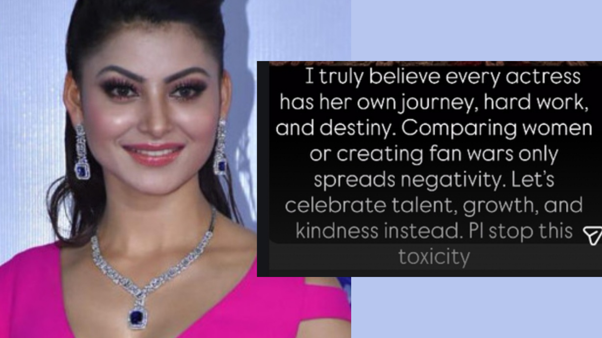 Urvashi Rautela spoke on the AI photo controversy, saying- 'Stop this toxicity'