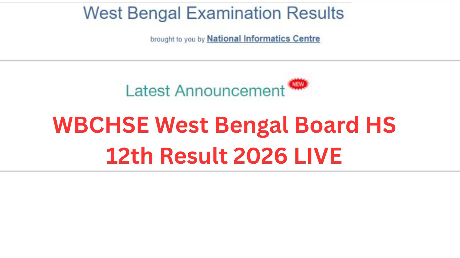 West Bengal HS Result 2026 scorecard download portal screenshot