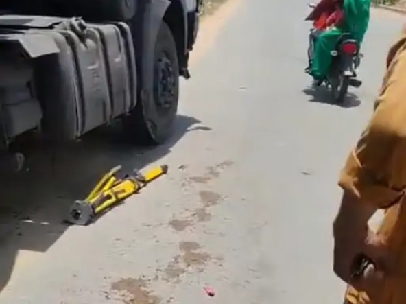 A speeding trailer crushed an engineer surveying a road in Singrauli.