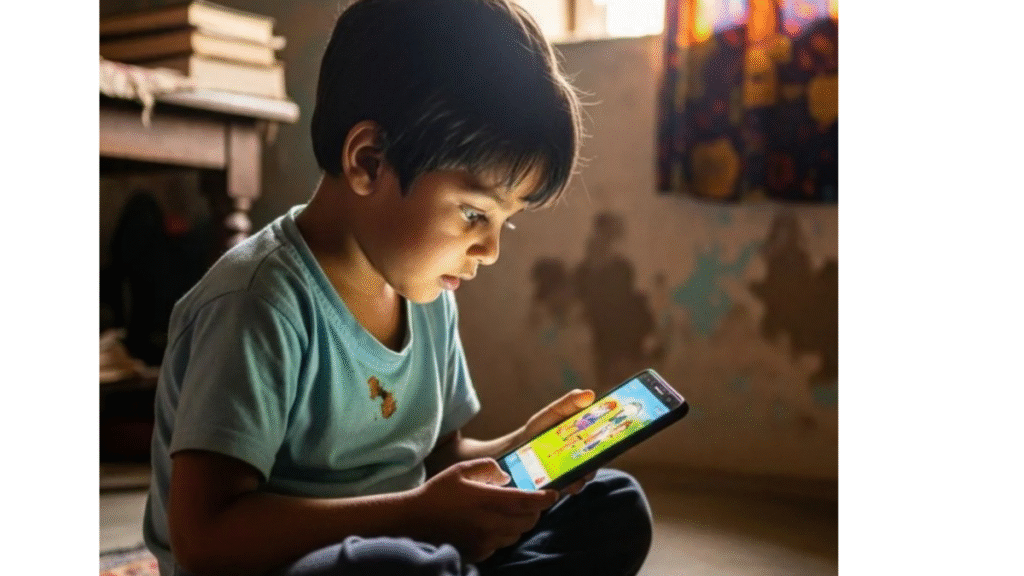 Excess Screen Time: Is too much time on mobile affecting children's growth?
