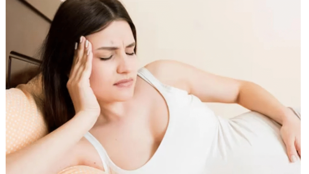 High temperature during pregnancy can increase risks and potentially affect the baby's growth in the womb.