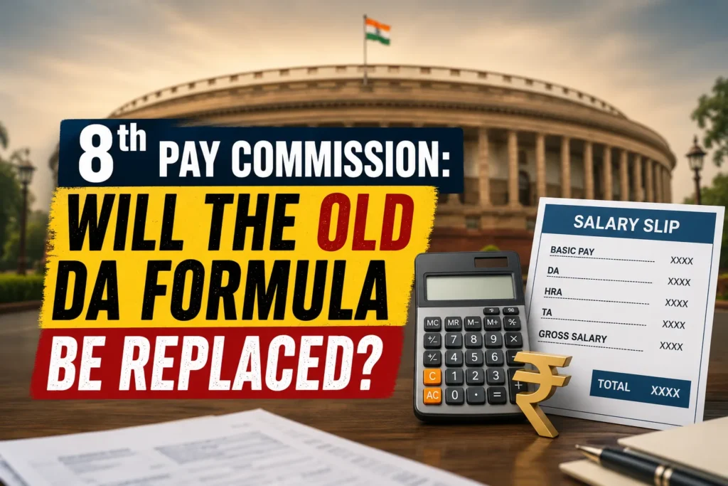 8th Pay Commission Will the Old DA Formula Be Replaced