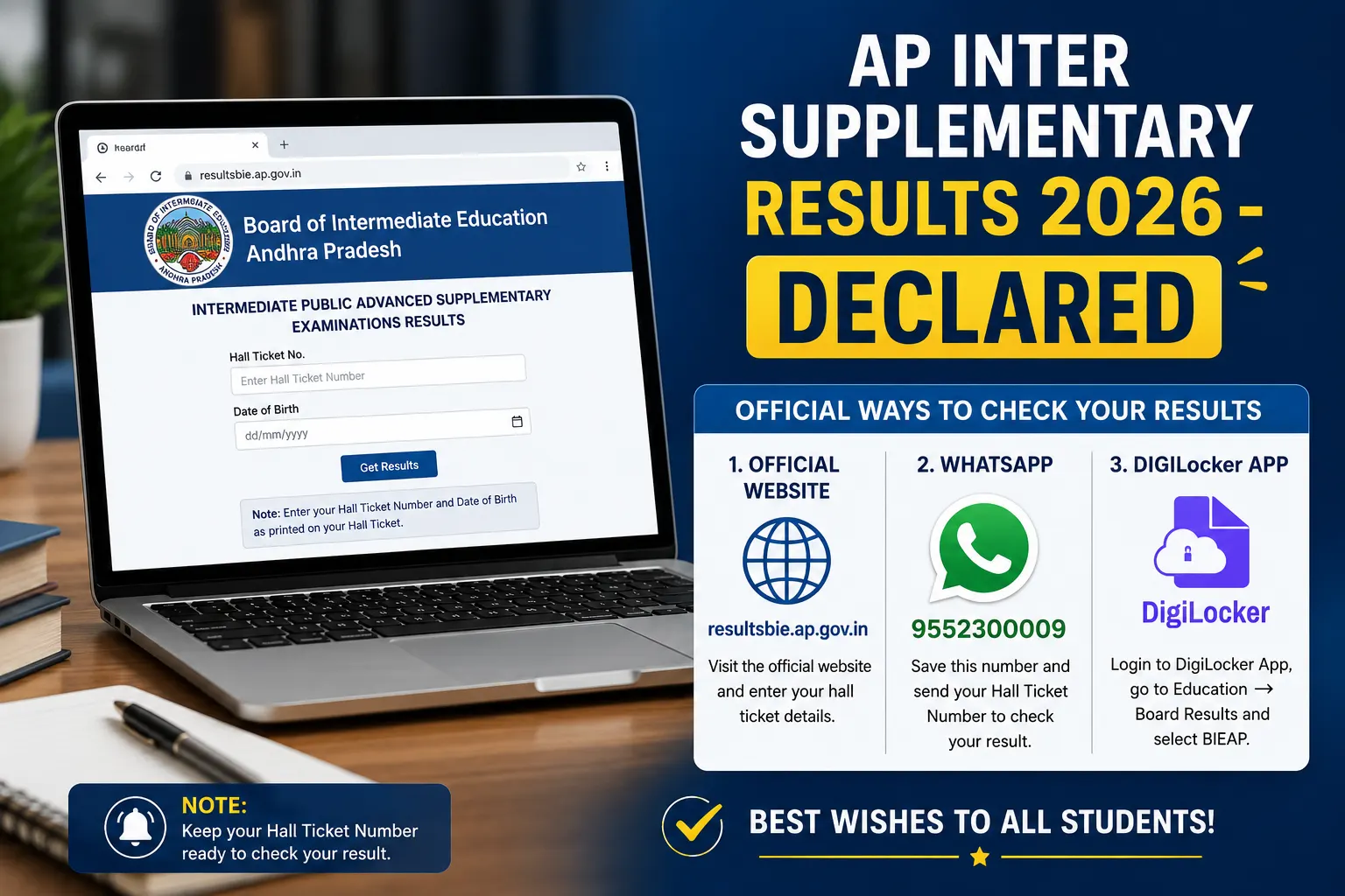 AP Inter Supply Results 2026