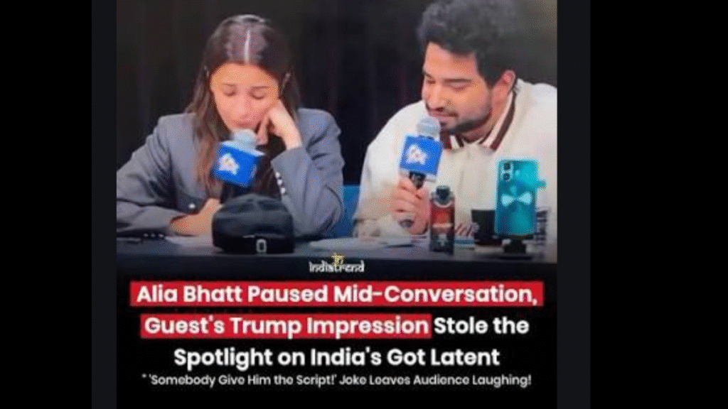 Alia Bhatt reaction sparks discussion; actress did not laugh at the Epstein joke.
