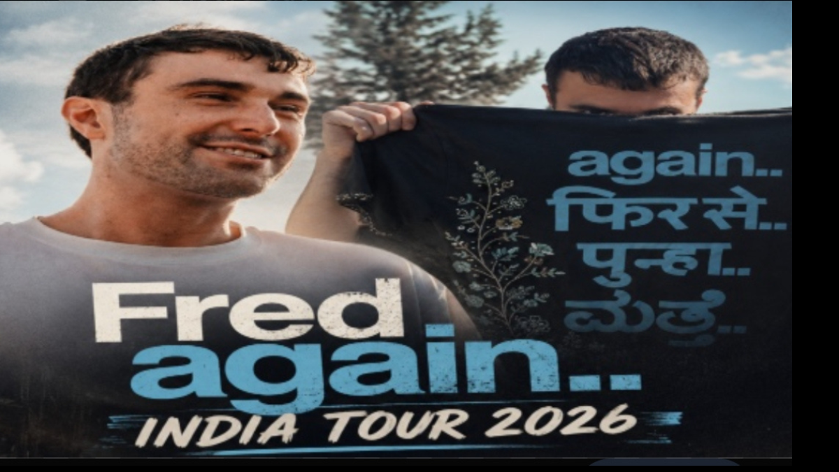 Fred again.. India Tour Delhi,
