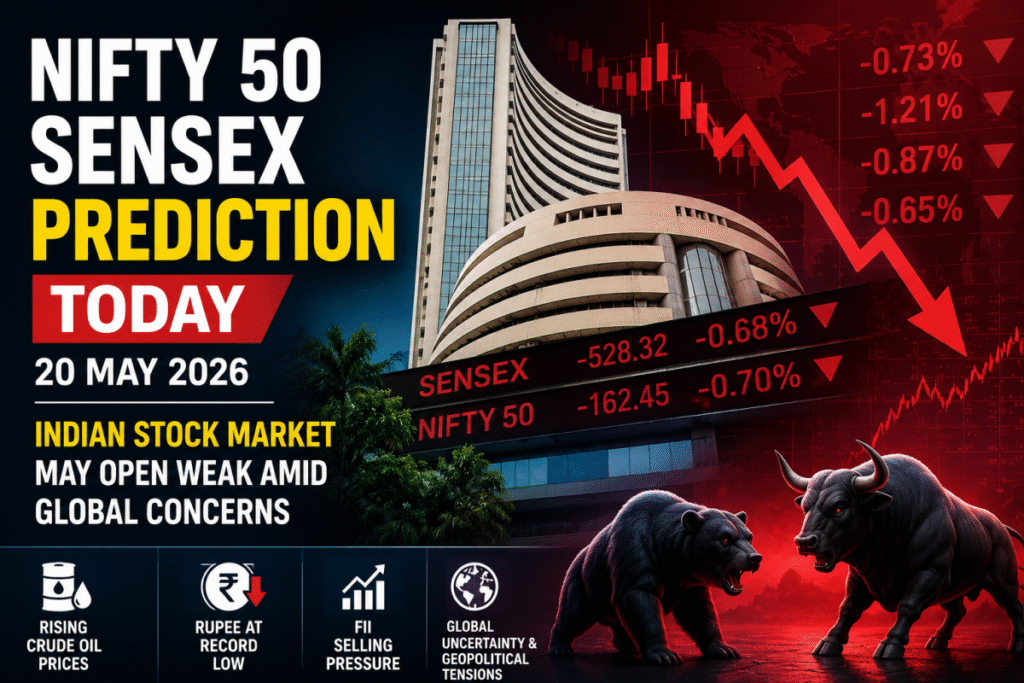 Indian Markets Open Lower on Global Concerns