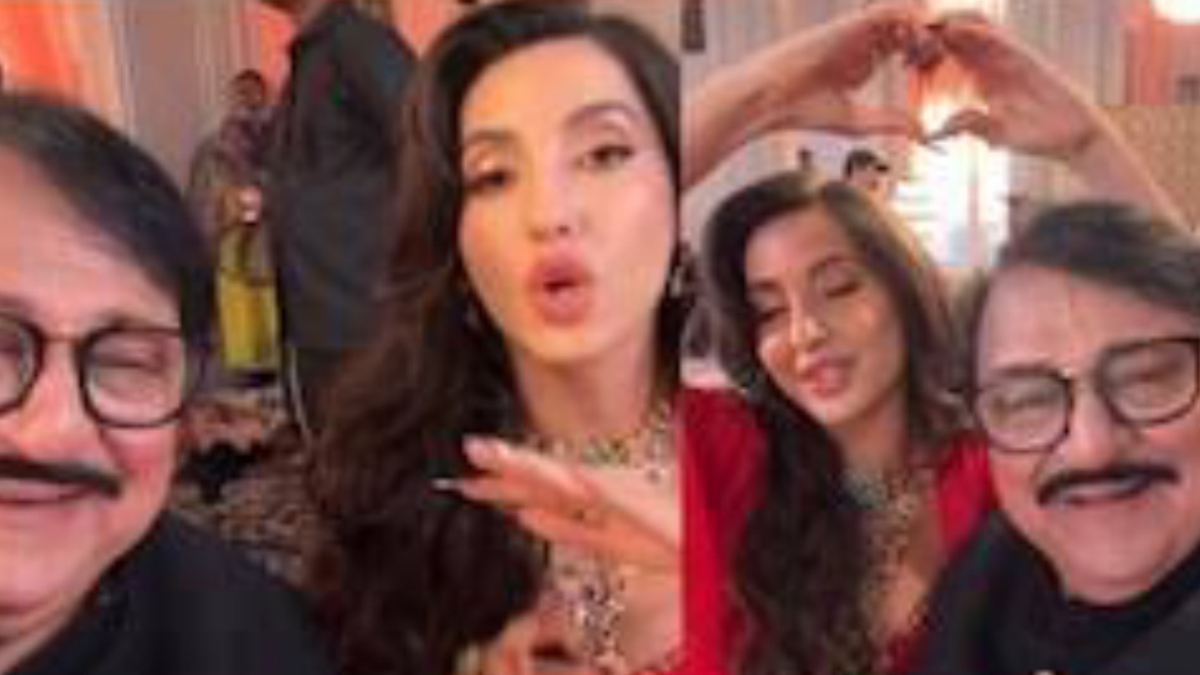 Nora Fatehi and Rakesh Bedi BTS video creates a buzz; a glimpse of the dance shoot revealed.