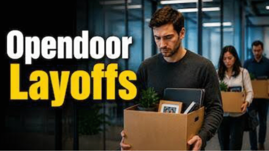 OpenDoor Layoffs: 250 employees laid off in India due to AI; company shuts down operations.