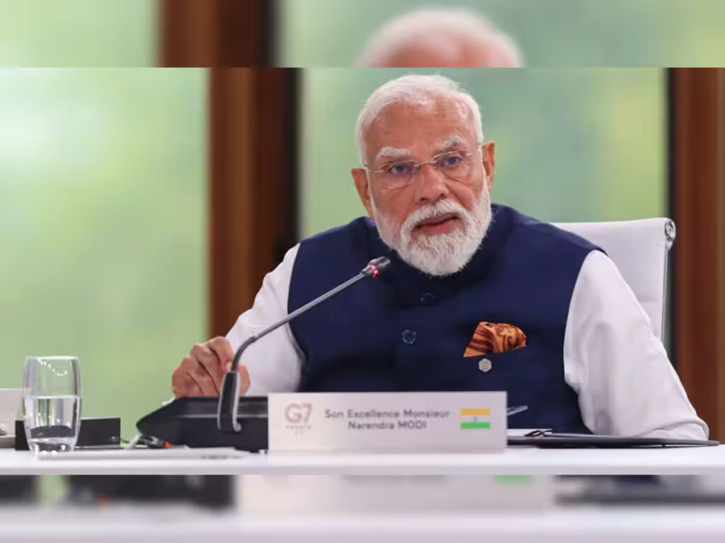 PM Modi Addresses G7 Outreach Session in France