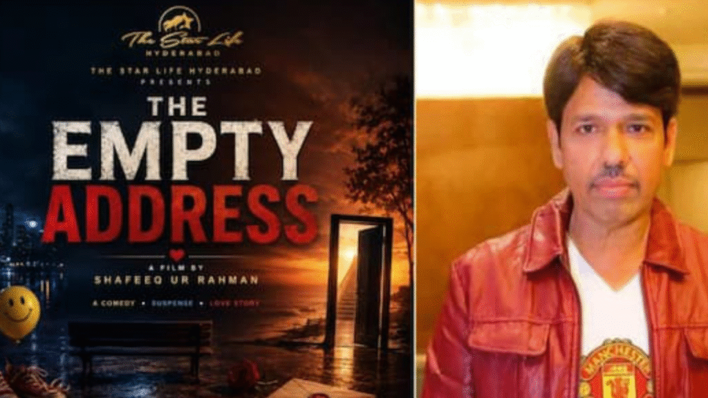 Shafeeq ur Rahman Hollywood debut; set to embark on a new journey with 'The Empty Address'.
