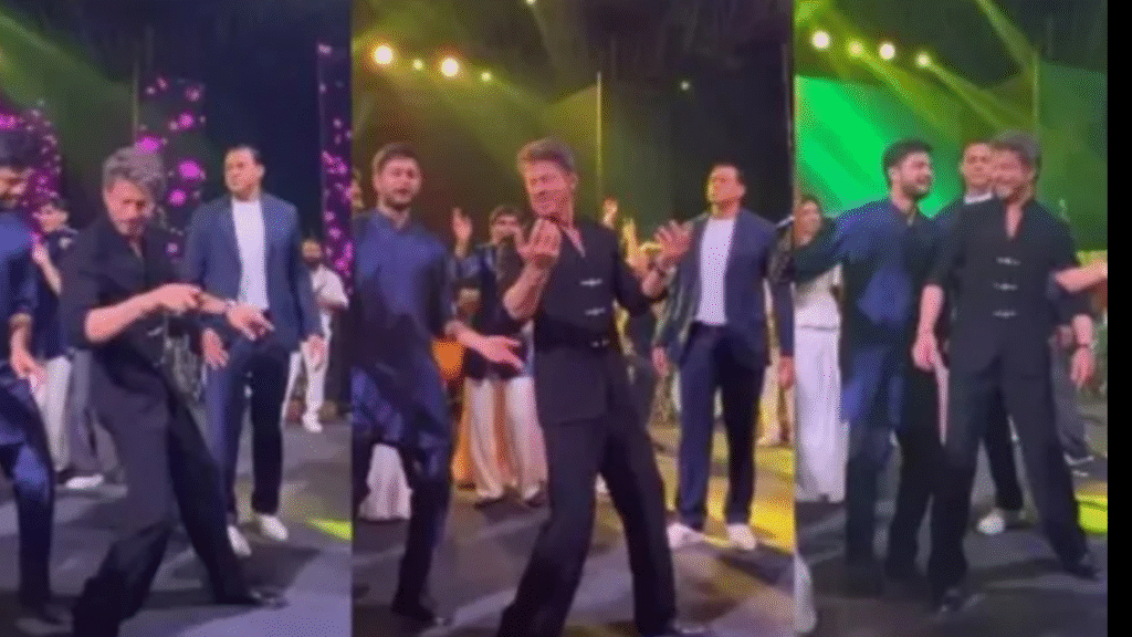 Shah Rukh Khan was the center of attraction at Revati Sule's wedding; Salman Khan and the Ambani family also attended.