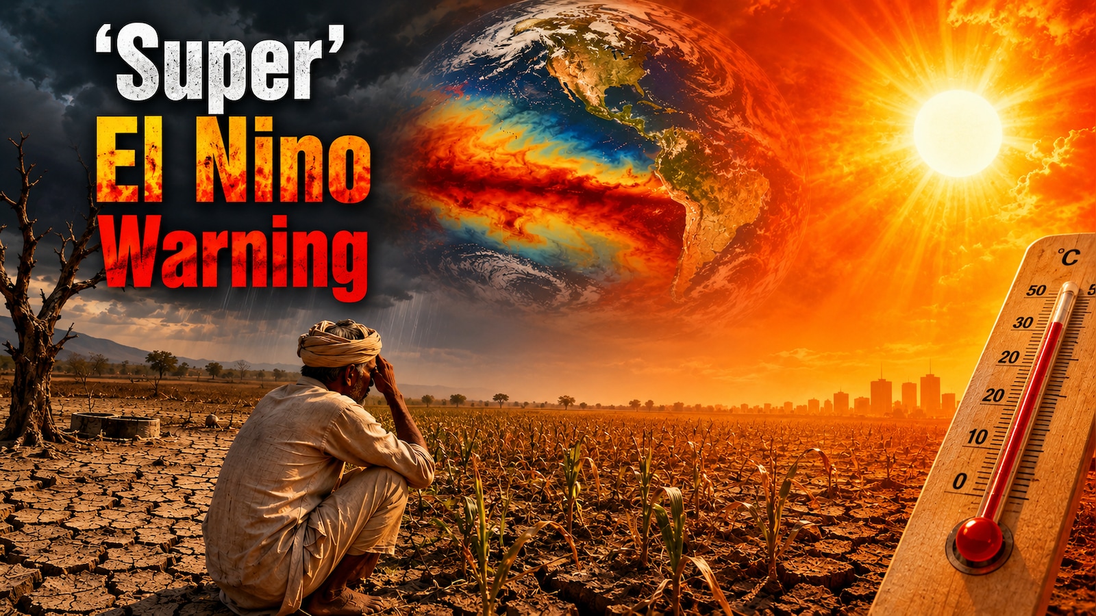Super El Niño Warning Raises Climate Risks Across India
