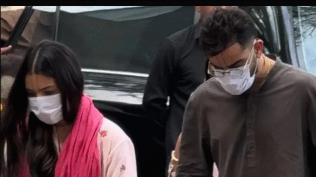 Virat Kohli and Anushka Sharma seek Premanand Maharaj's blessings in Vrindavan, visit the ashram after RCB's win