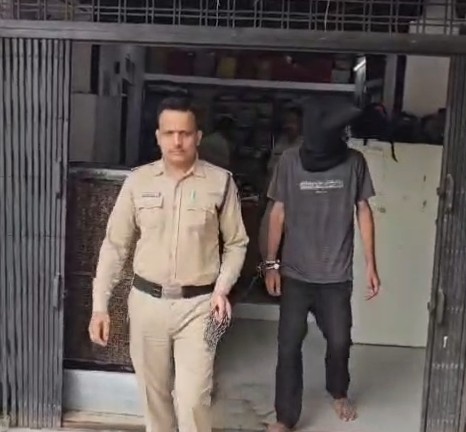 Accused arrested for brutal assault on an innocent child in Rewa.