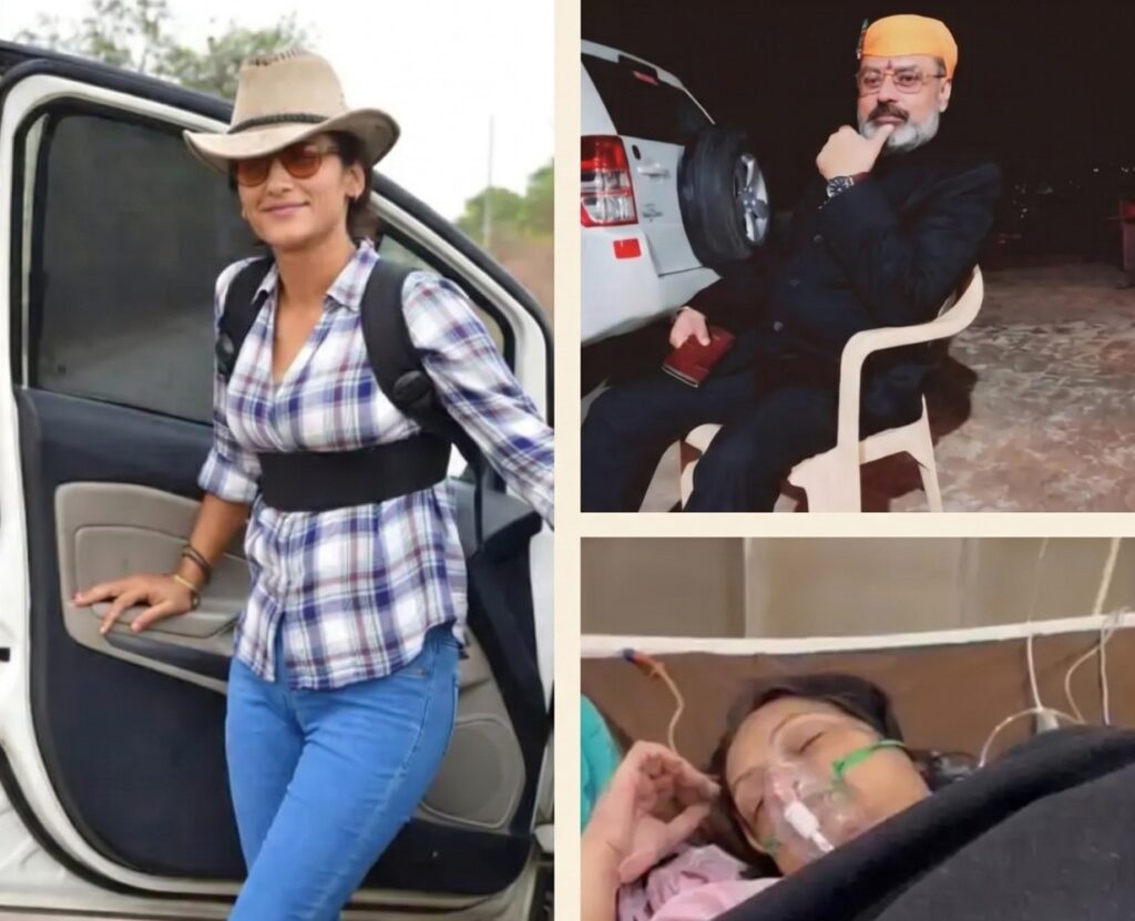Shots fired at the daughter-in-law of Satna's Nagod royal family.