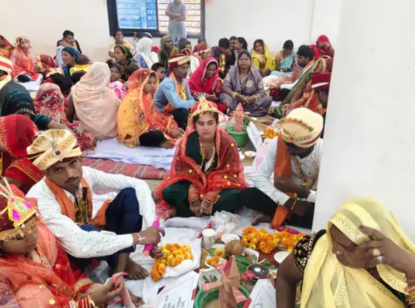Shortcomings of arrangements exposed at mass wedding ceremony in Sidhi
