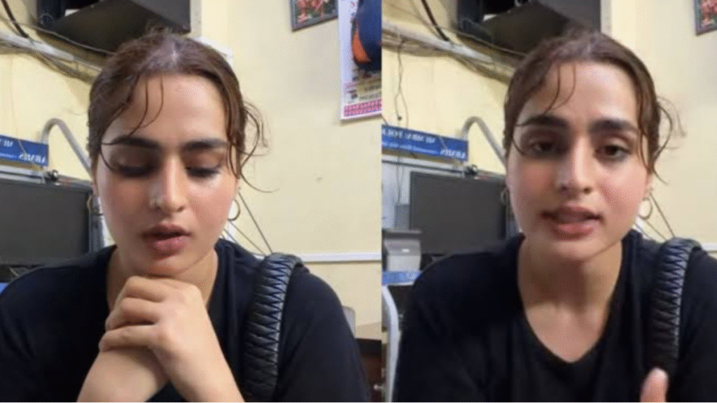 Aysha Khan statement on the NEET protest; hits back at trolls after detention.